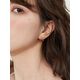1pair Cherry/Wine Red Cute Fresh Fruit Design Small Stud Earrings For Women, Suitable For Daily, Casual & Business Occasions